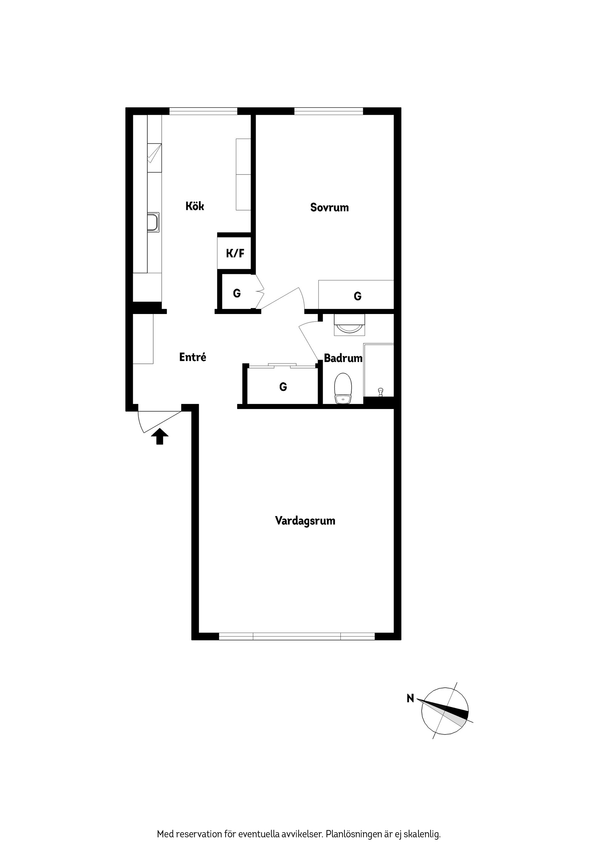 Bostadsrätt, Ernst Torulfsgatan 7E, Munkebäck, Göteborg