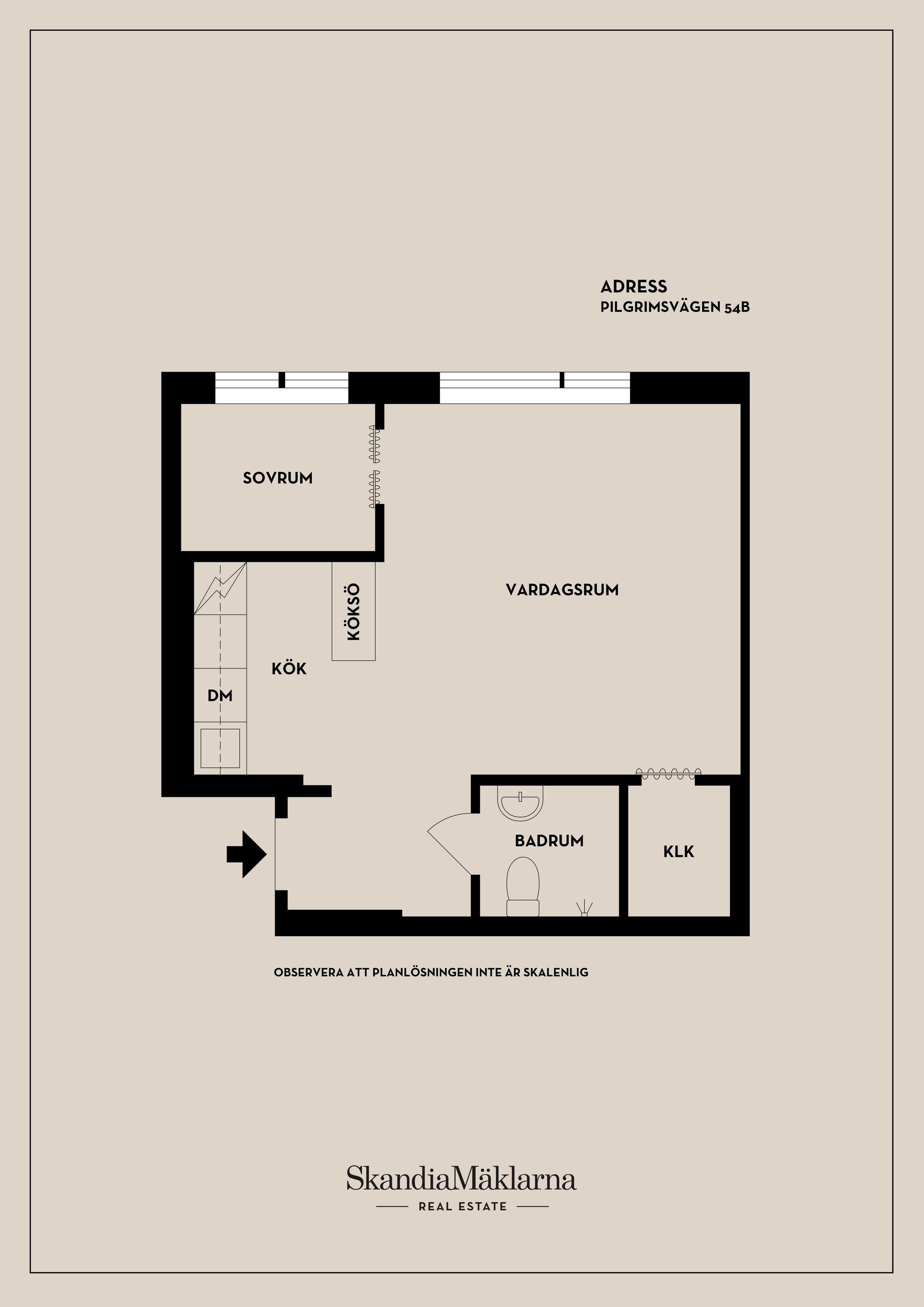 Bostadsrätt, Pilgrimsvägen 54B, Aspudden, Stockholm