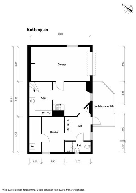 Villa, Bruksvägen 7, Centrum, Munkedal