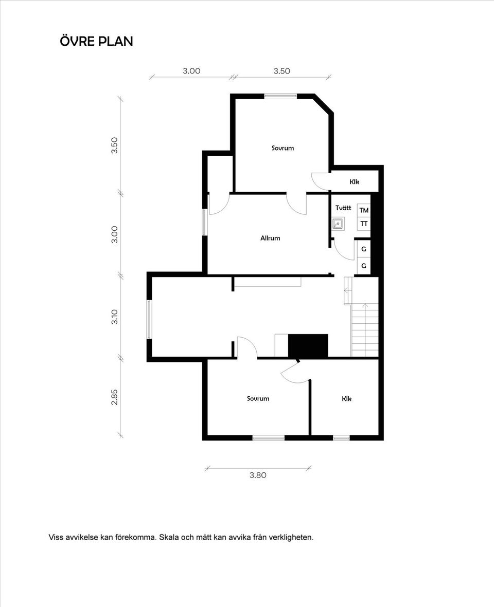 Villa, Övre Krokklevsvägen 1, Stale, Munkedal