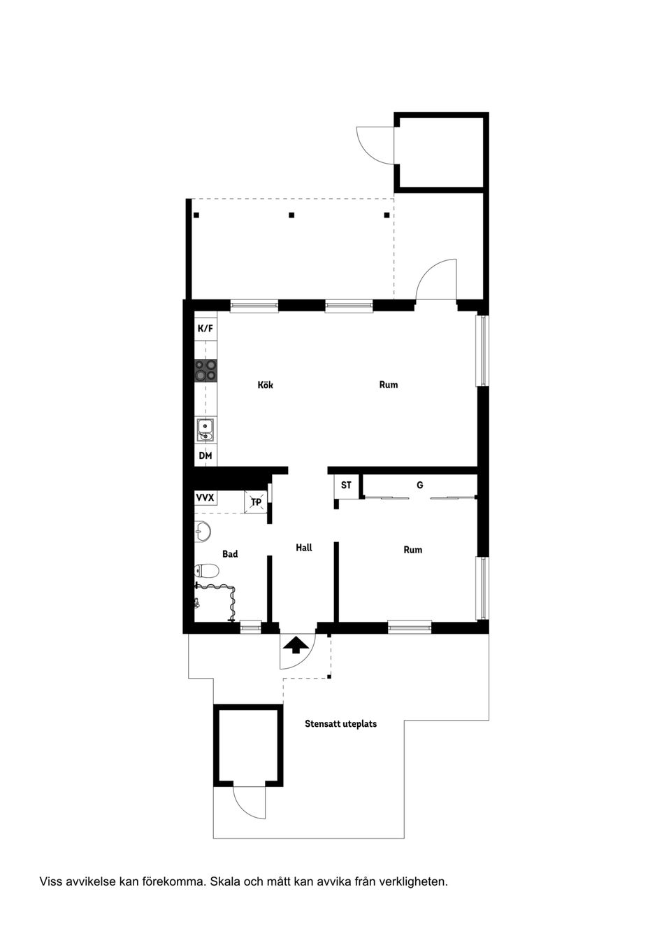 Bostadsrätt, Skidsvängen 20E, Sandsbro, Växjö