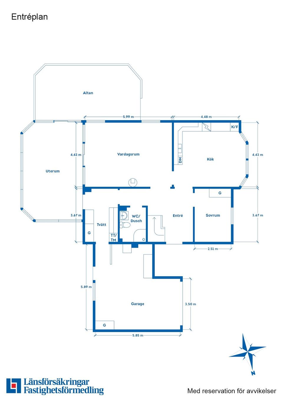 Villa, Solkurvan 4, Varamon, Motala