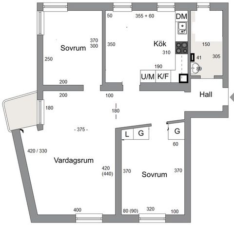 Bostadsrätt, Fjärdhundragatan 15, Enköping