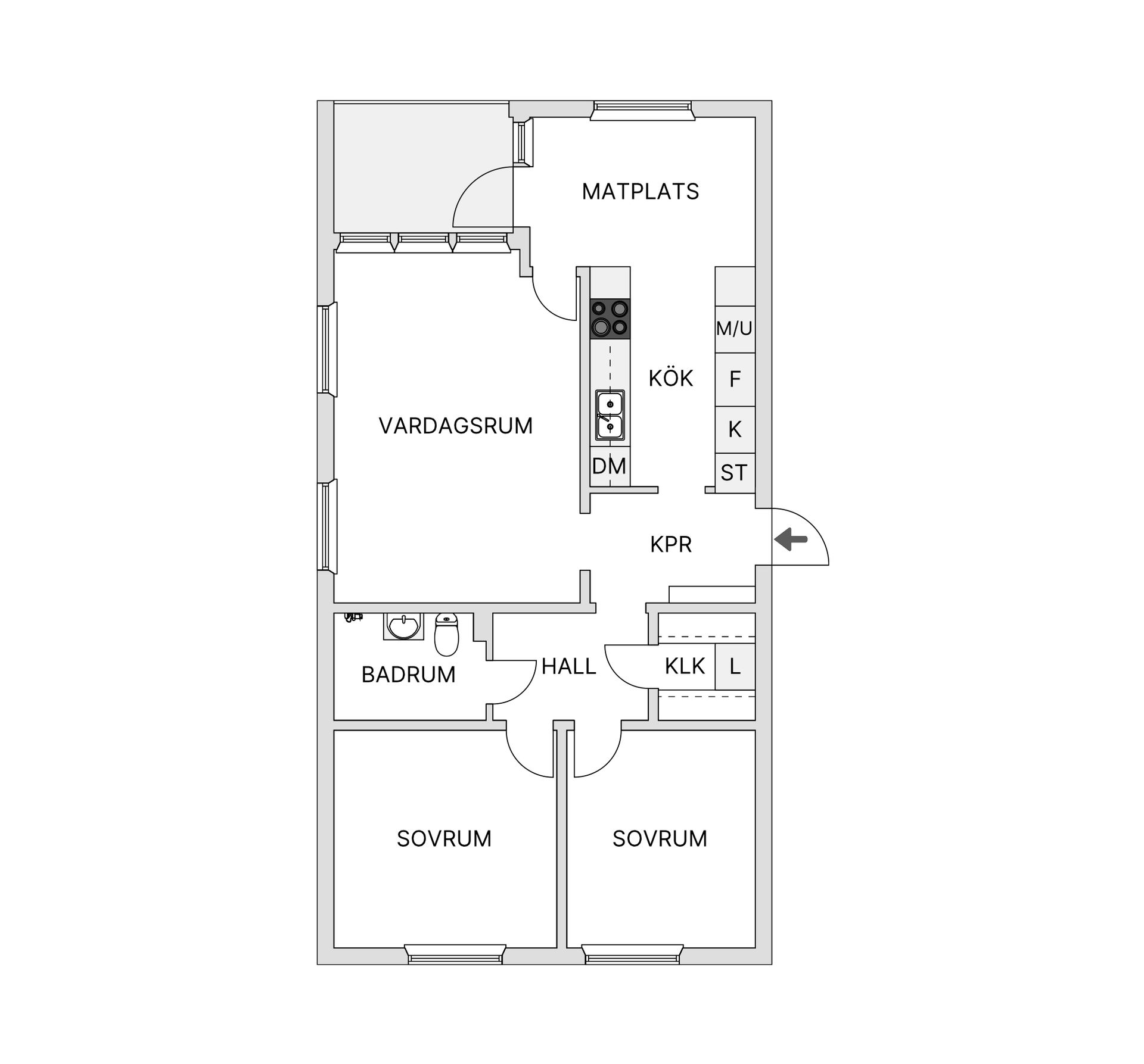Bostadsrätt, Höjagatan 26, Röda Höja, Malmö