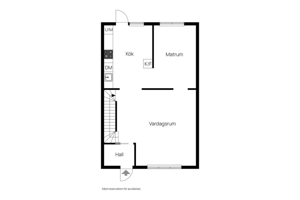 Radhus, Ekevägen 9, Pilevall, Trelleborg