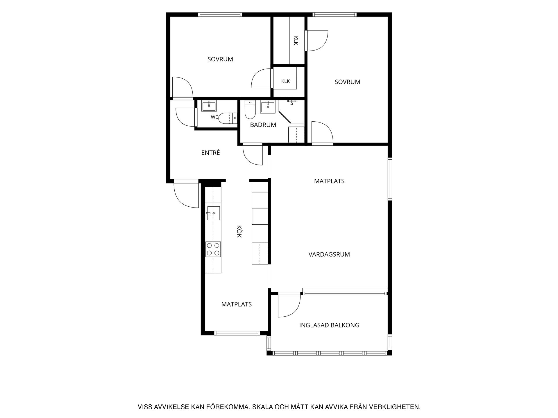 Bostadsrätt, Kung Kristians Väg 6C, Kungahusen, Trelleborg