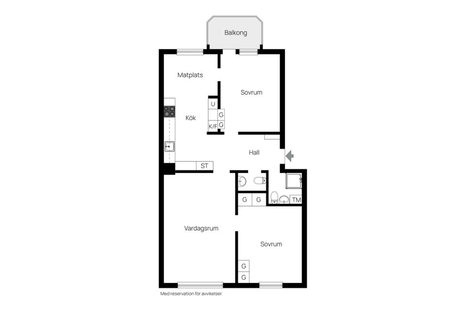 Bostadsrätt, Dimgatan 8, Gränby, Uppsala