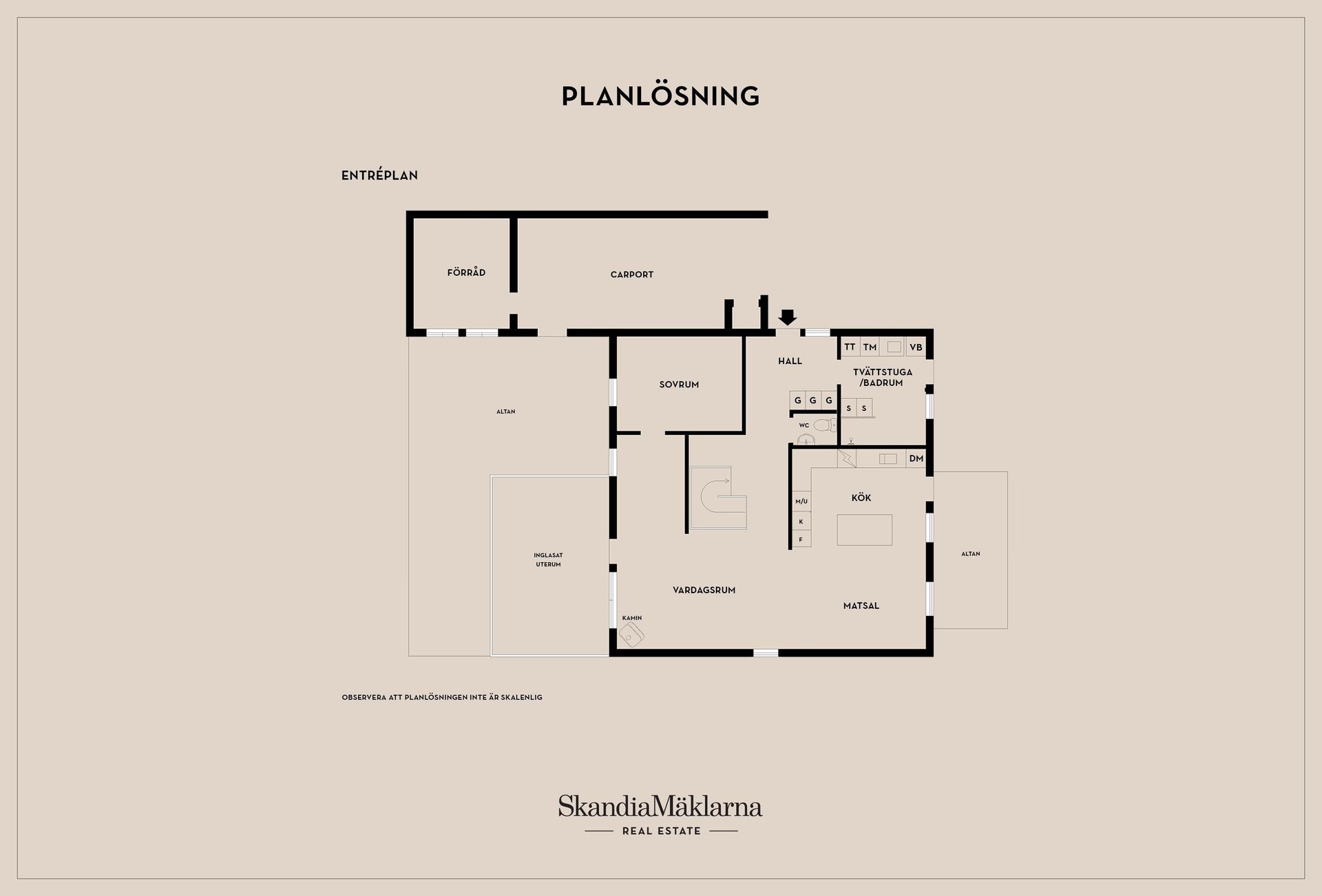 Villa, Spettvägen 1, Skogstorp, Eskilstuna