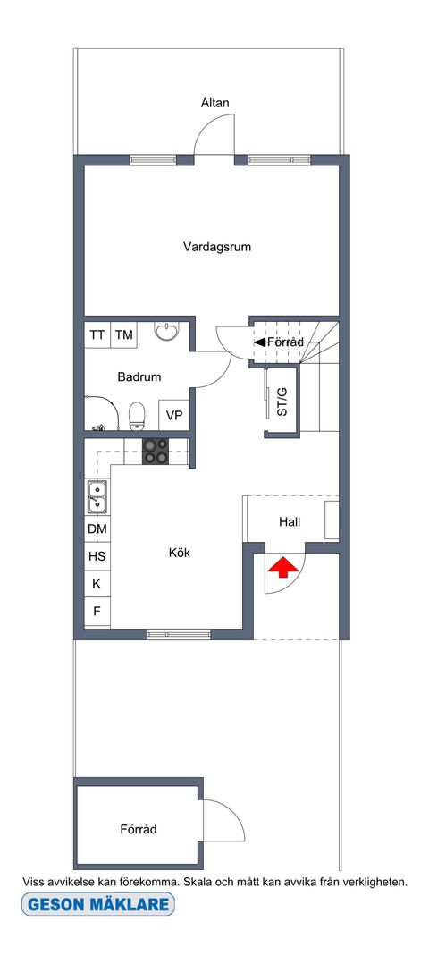 Radhus, Artemisvägen 2B, Rimbo - Västertorp, Norrtälje