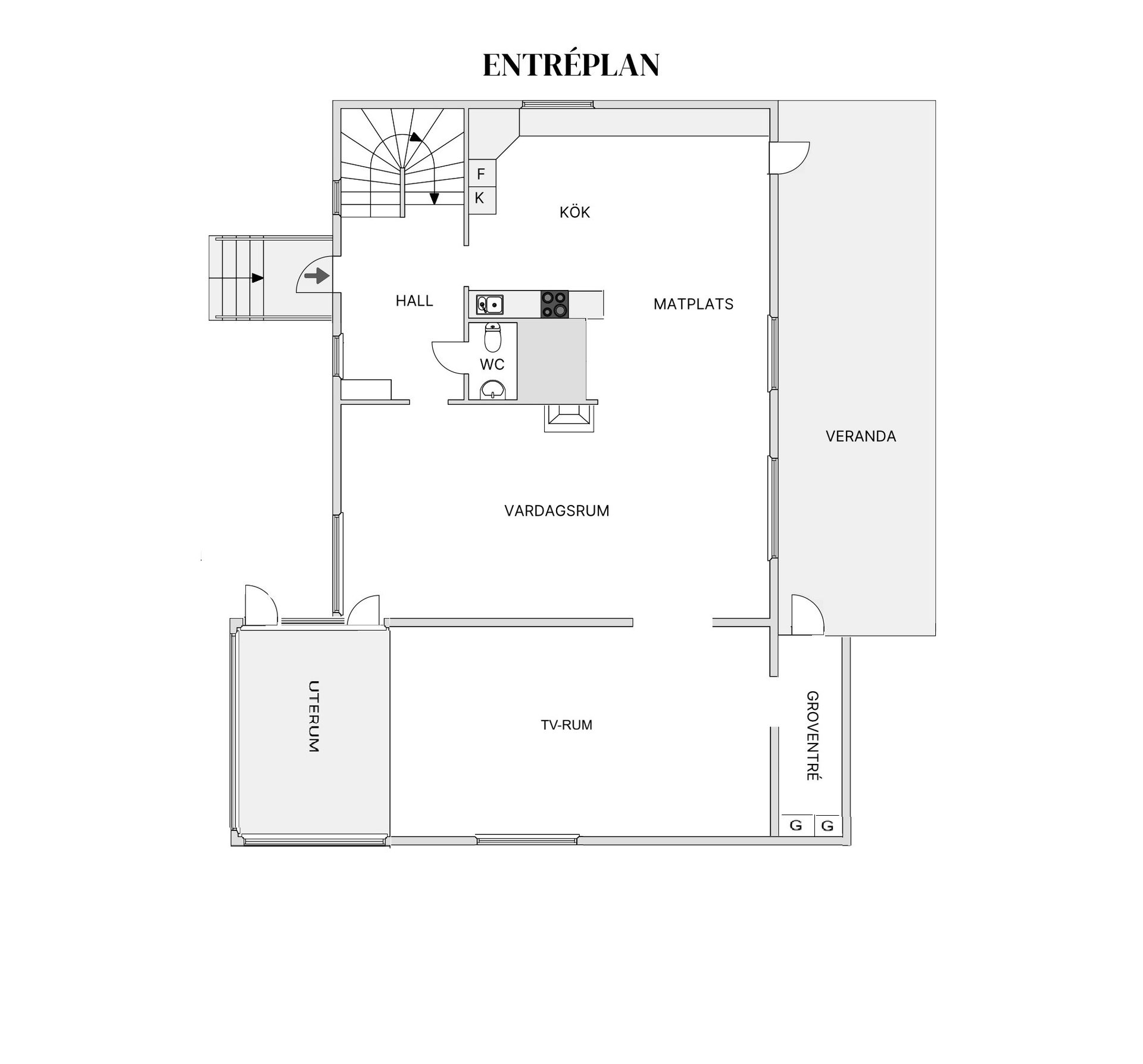 Villa, Rydgatan 20, Gröndal, Värnamo