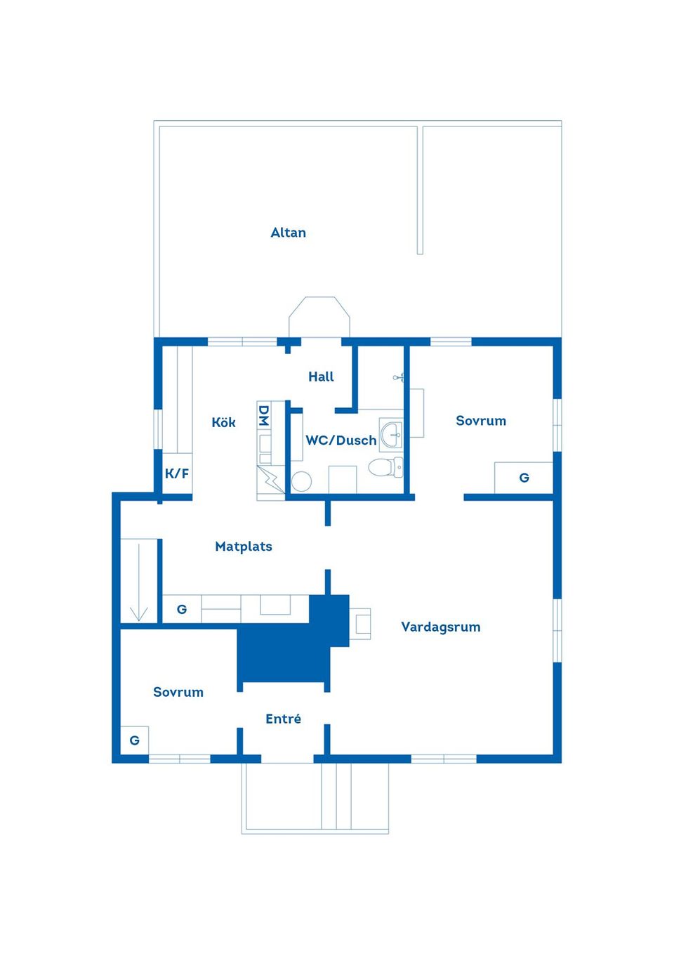 Villa, Mossebo Skvalbäckstorp 1, Mossebo, Boxholm