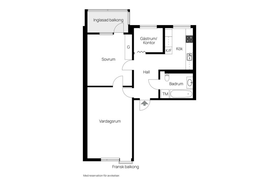 Bostadsrätt, Idrottsgatan 3e, Åstorp