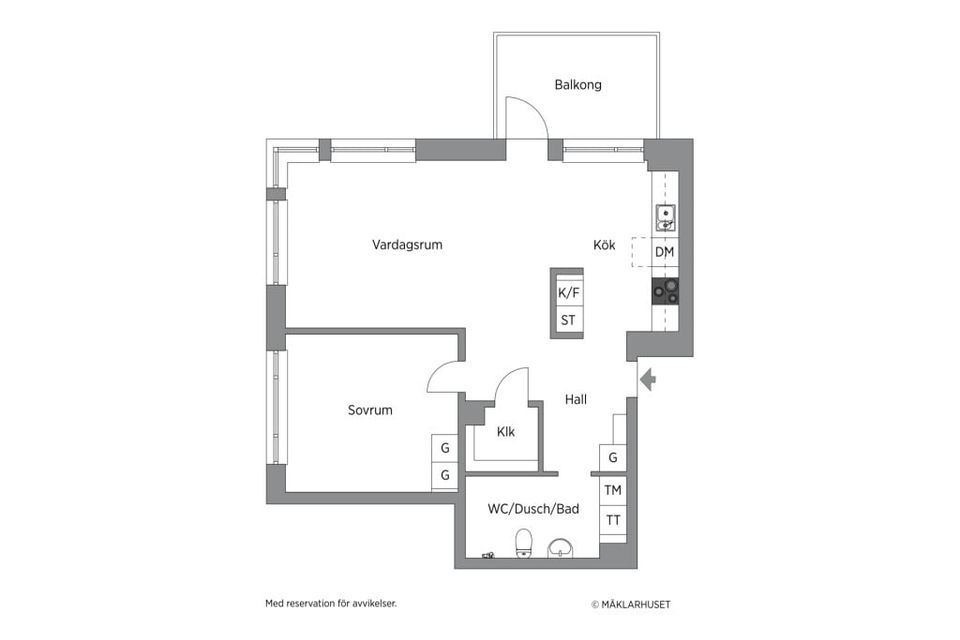 Bostadsrätt, Beckomberga Ängsväg 14, Beckomberga, Stockholm