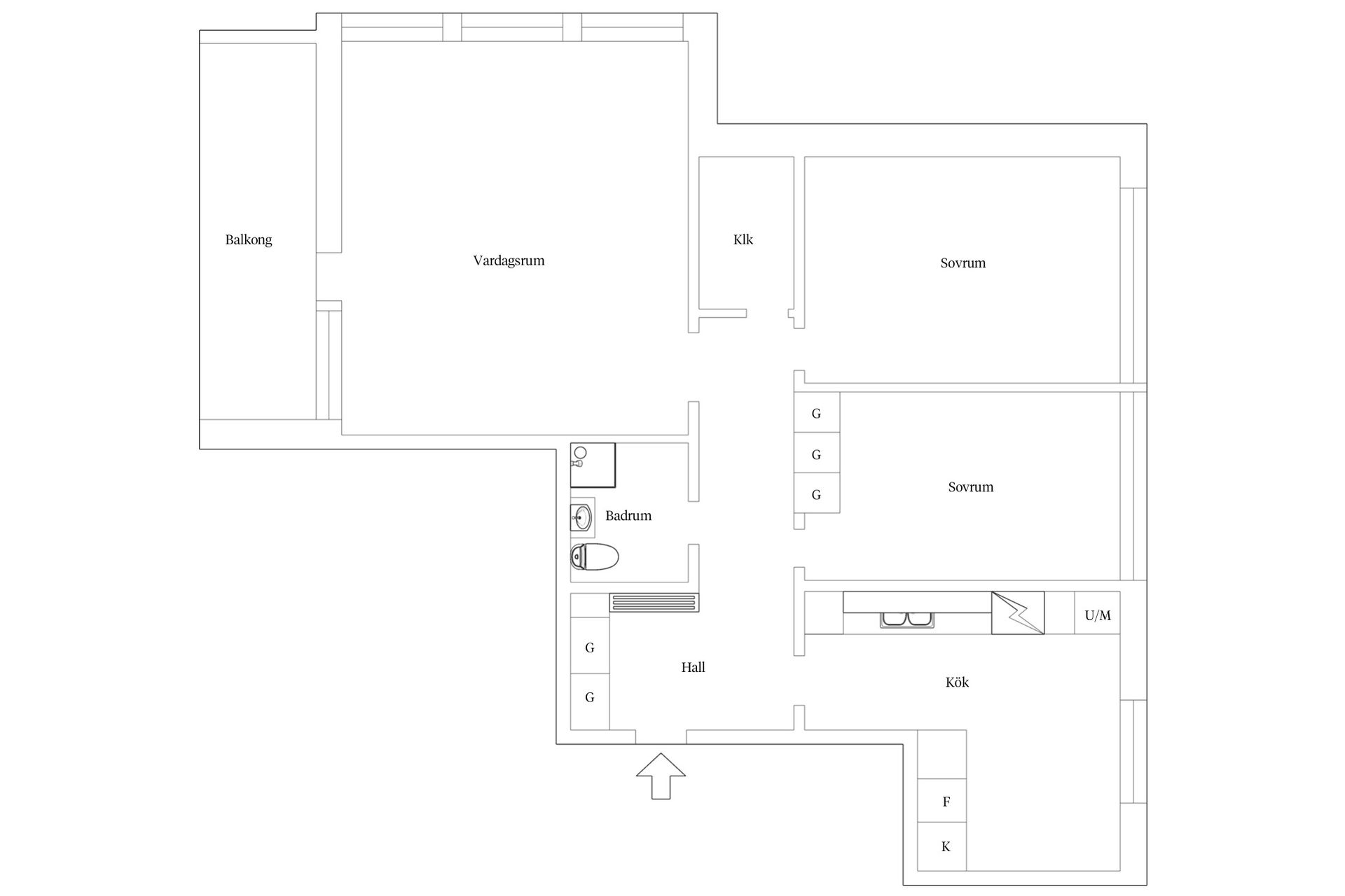 Bostadsrätt, Enoch Thulins väg 30B, Landskrona