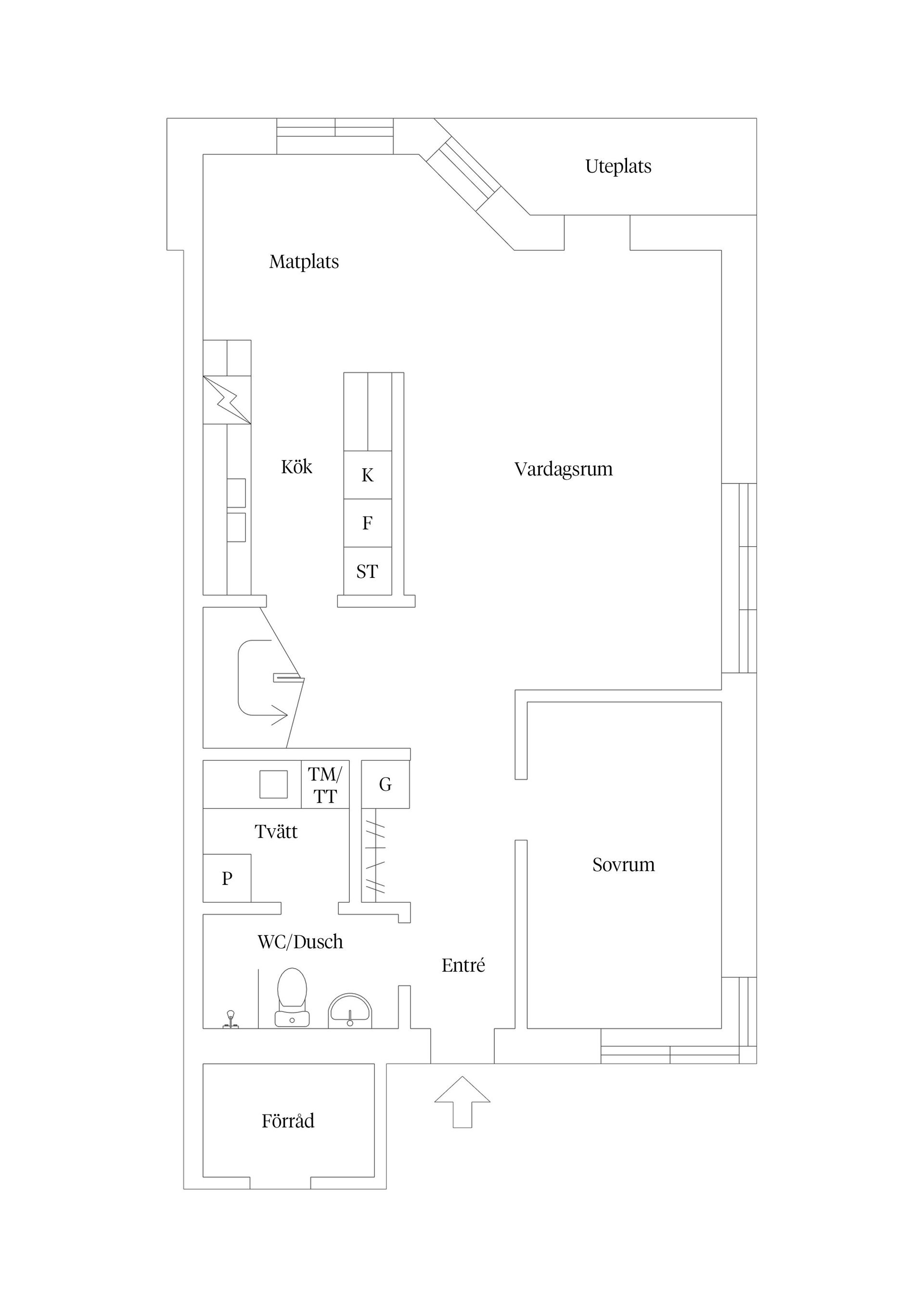 Bostadsrätt, Skalkarevägen 38A, Lindsdal, Kalmar