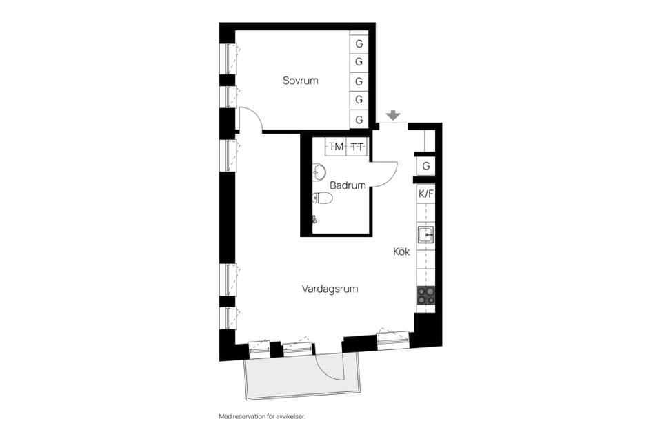 Bostadsrätt, Nannas Gata 12, Hyllie, Malmö