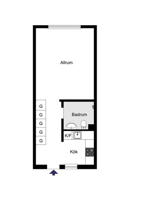 Bostadsrätt, Fogdevreten 14, Karolinska, Solna