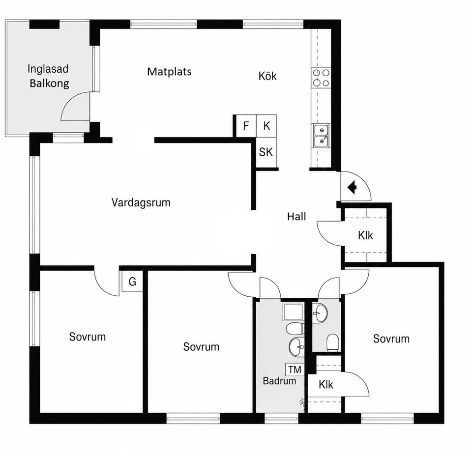 Bostadsrätt, Veckovägen 23, Jakobsberg, Järfälla