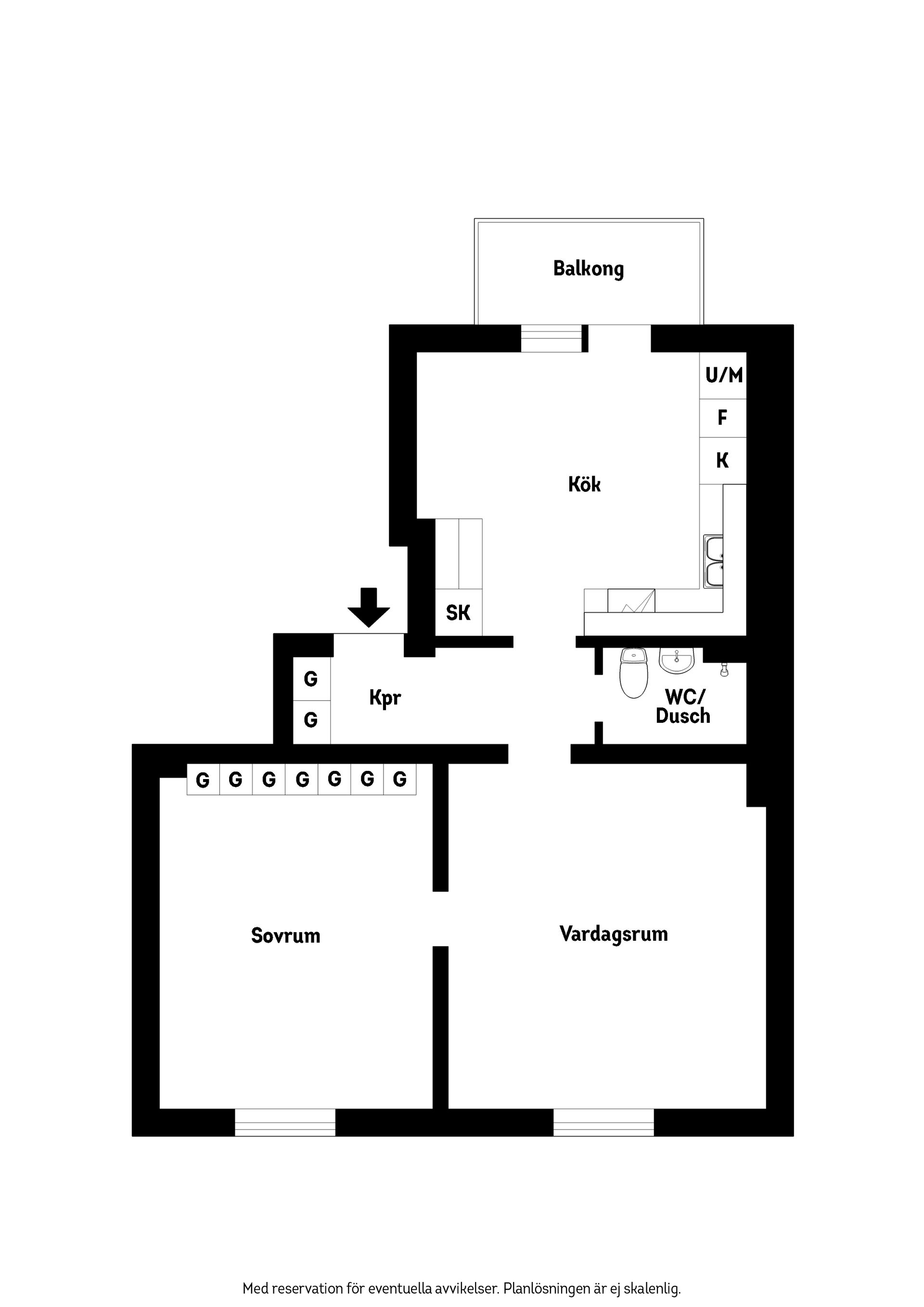 Bostadsrätt, Sturegatan 9B, Torpa, Jönköping