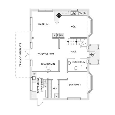Villa, Österhemsgatan 12, Visby innerstad, Gotland