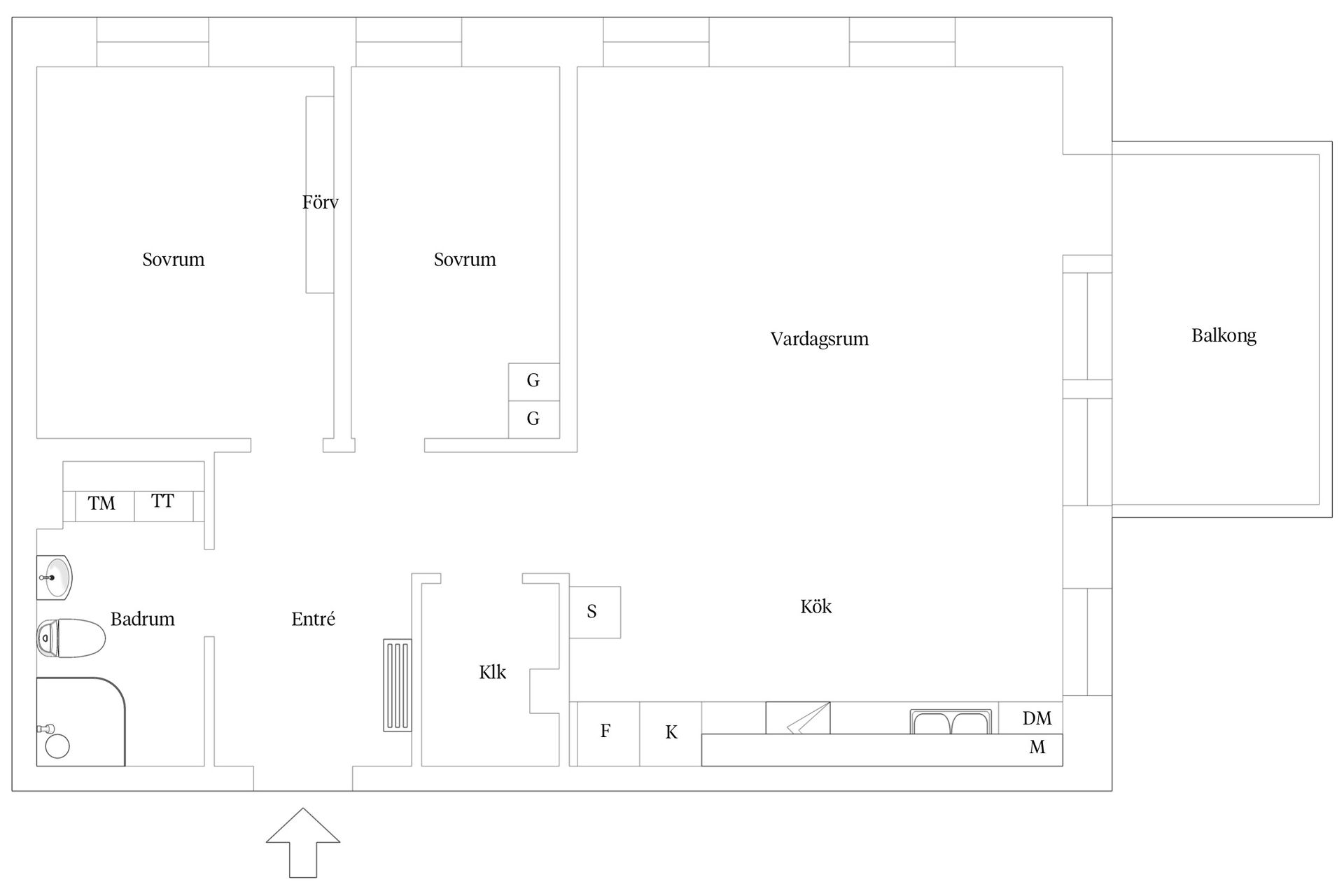 Bostadsrätt, Carl Flormansgatan 21, Bulltofta, Malmö