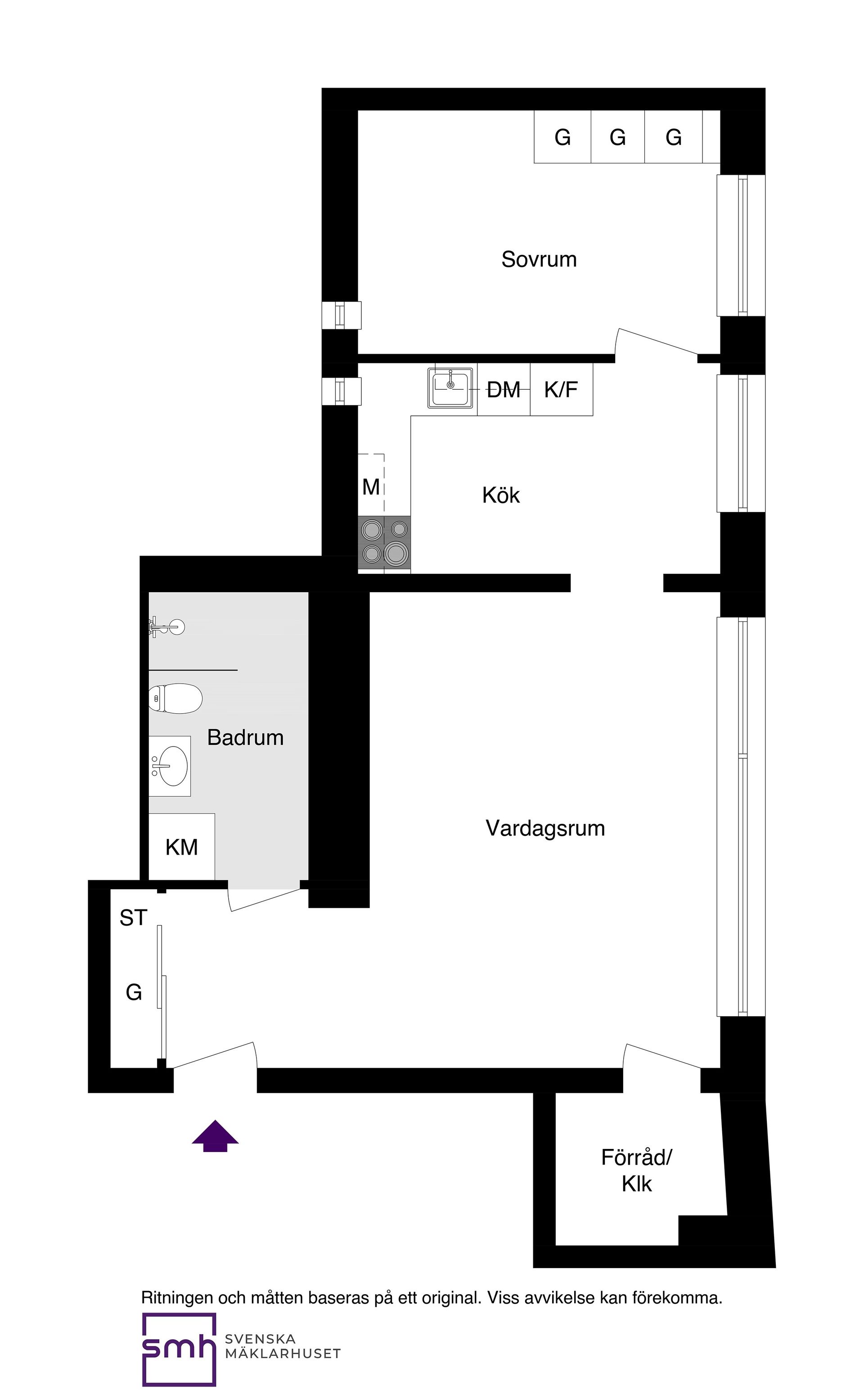 Bostadsrätt, Kolonnvägen 6, Haga Norra, Solna