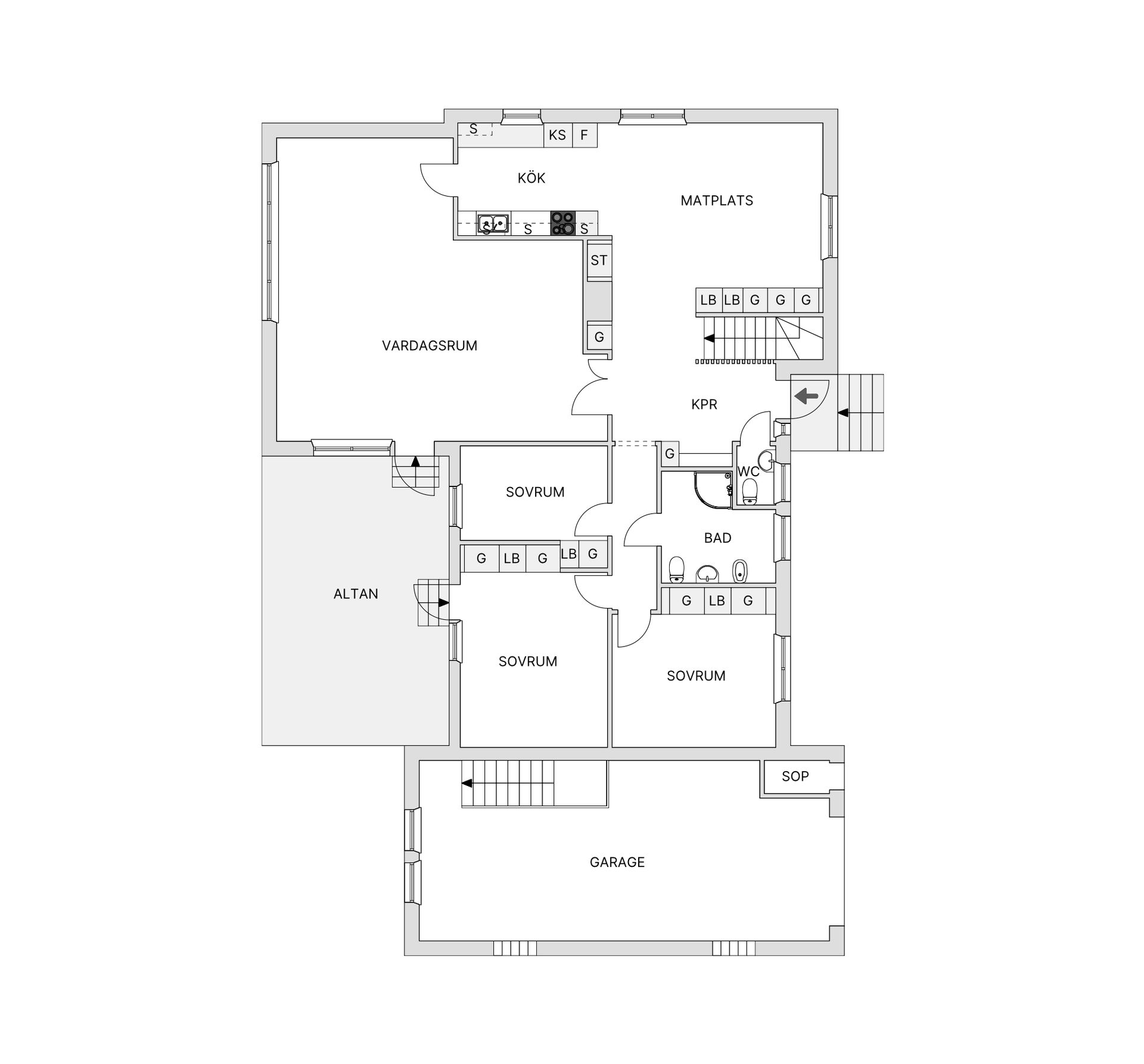 Villa, Poppelgatan 9, Värnamo