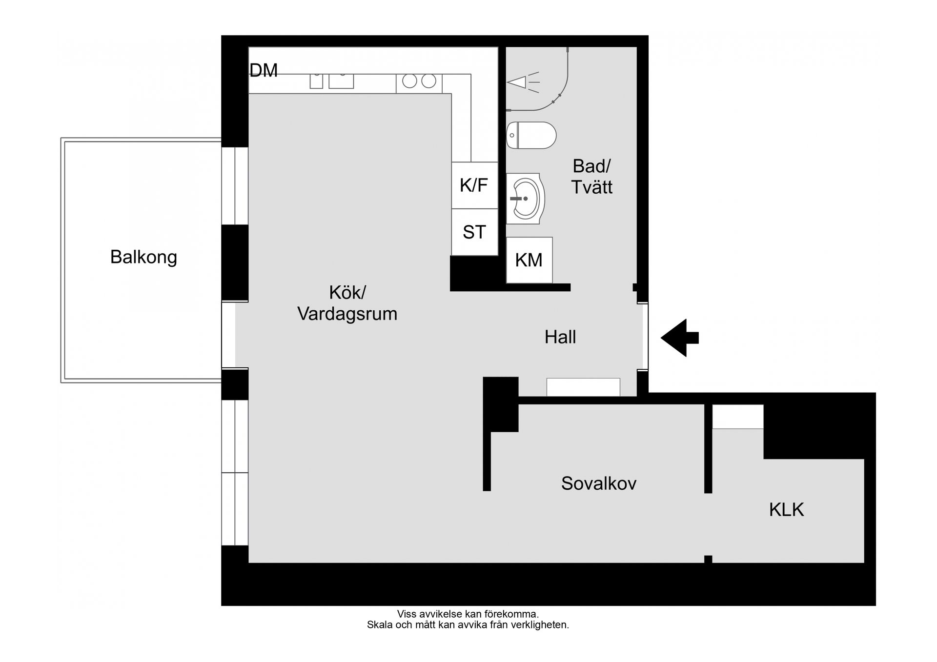 Bostadsrätt, Svartbäcksgatan 42B, Centrum/Svartbäcken, Uppsala