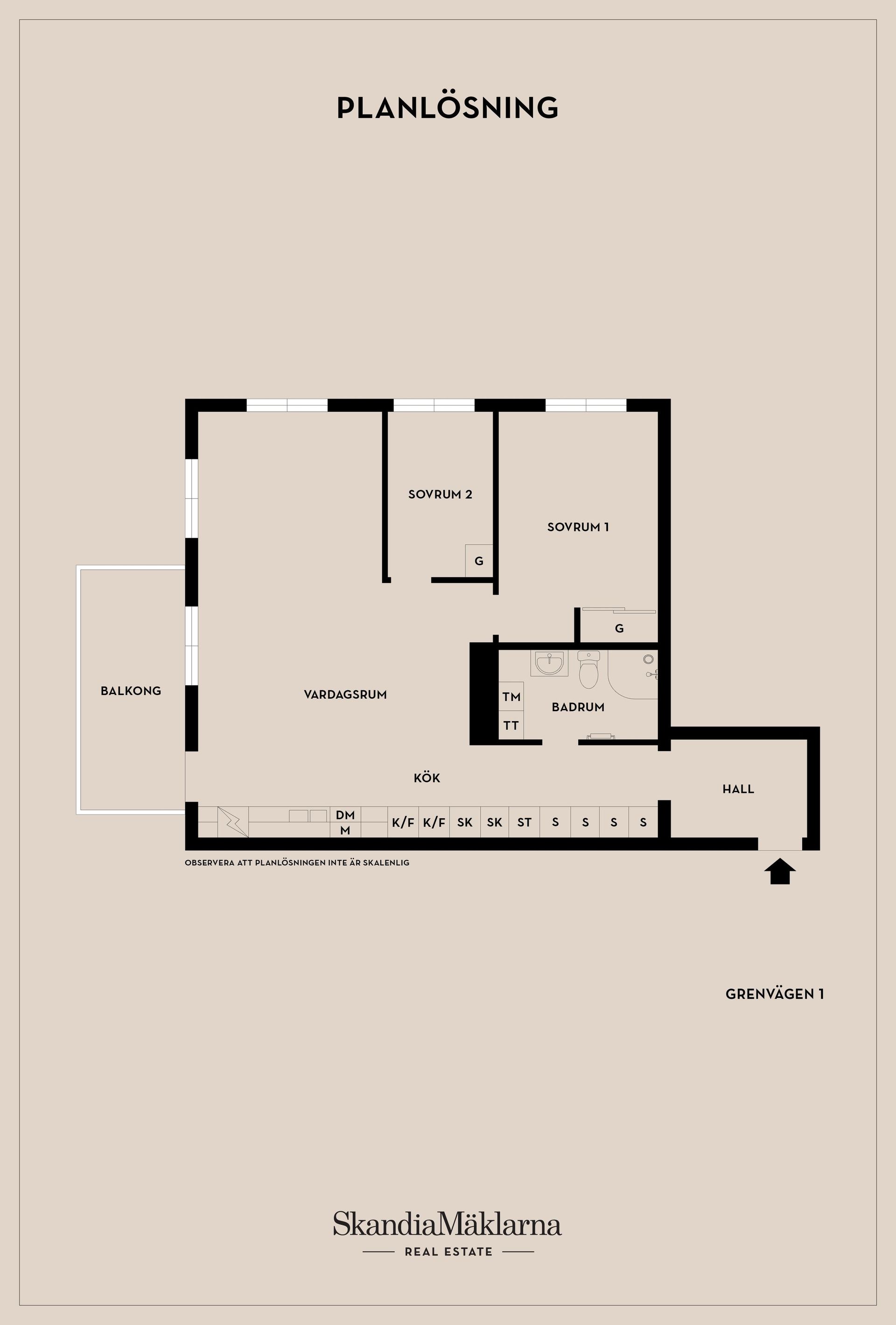Bostadsrätt, Grenvägen 1, Gustavsberg - Ösby Sjöpark, Värmdö