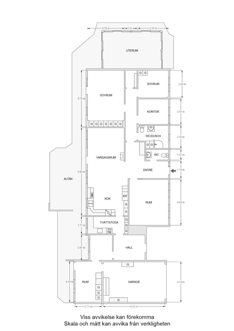 Villa, Bommedal Skogslyckan 1, Gammalkil/bommedal, Linköping
