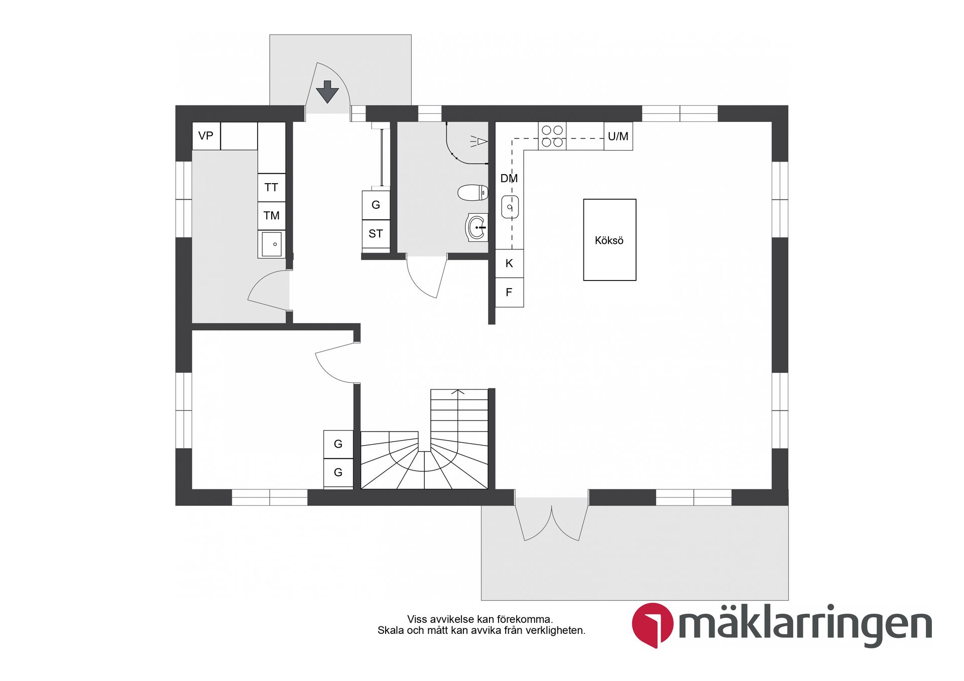 Villa, Grimvägen 12B, Vattmyra, Järfälla