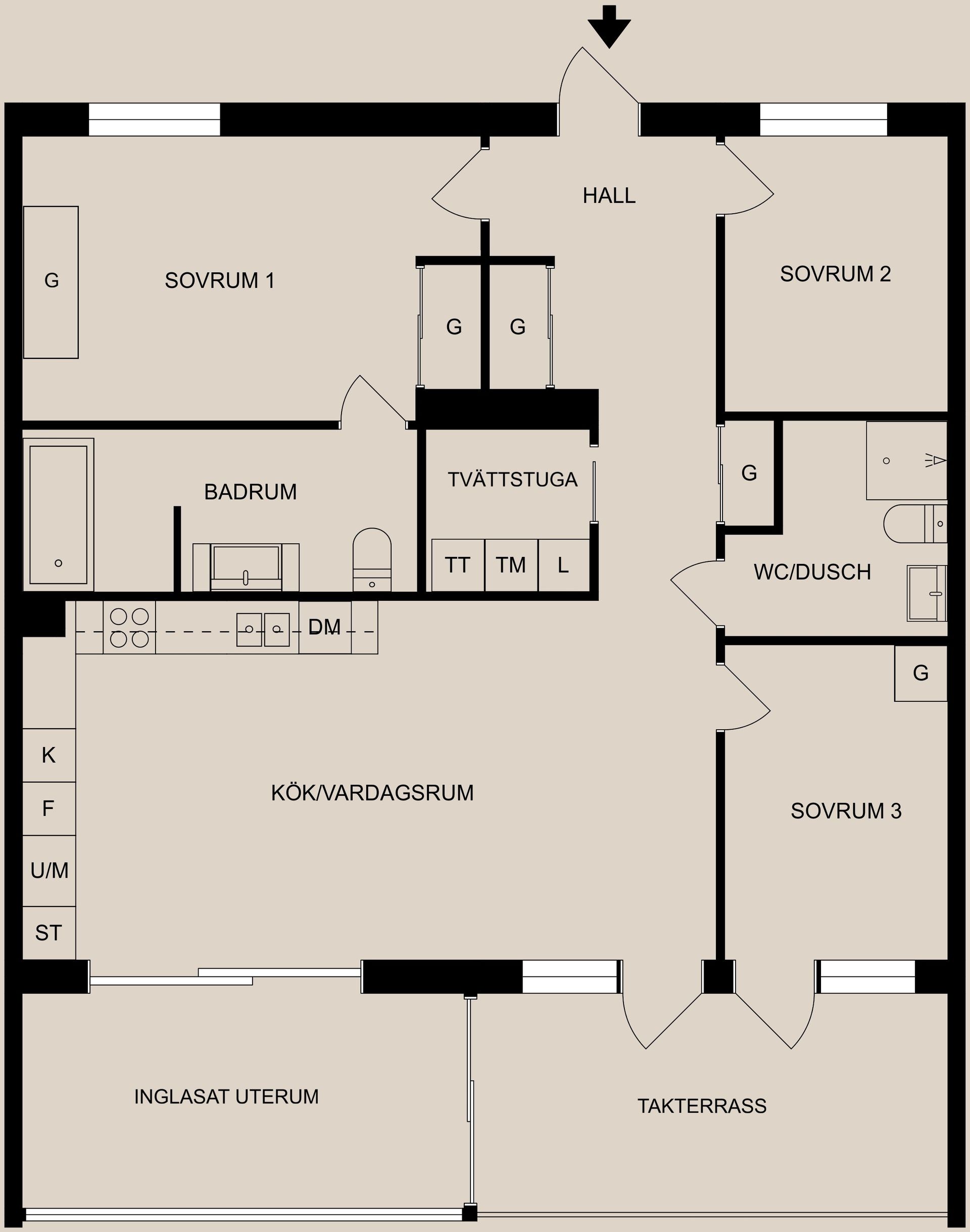 Bostadsrätt, Holmtorpsvägen 41, Björkalund, Norrköping