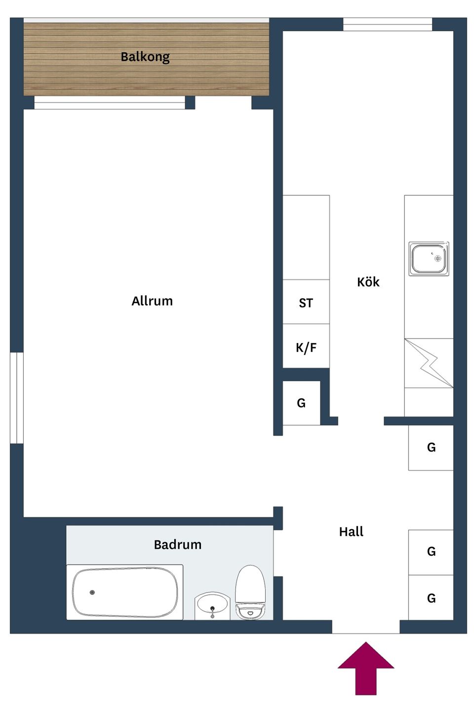 Bostadsrätt, Vinstorpsvägen 56, Norra Vinstorp, Lomma