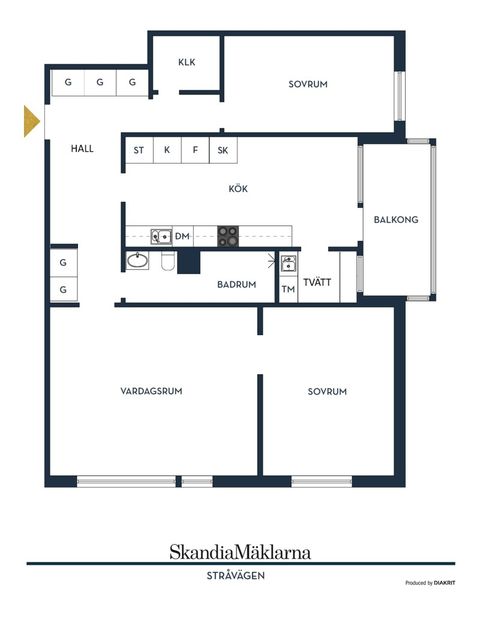 Bostadsrätt, Stråvägen 2, Viksjö, Järfälla