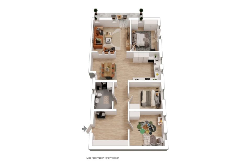 Bostadsrätt, Bruksallén 1, Hököpinge, Vellinge