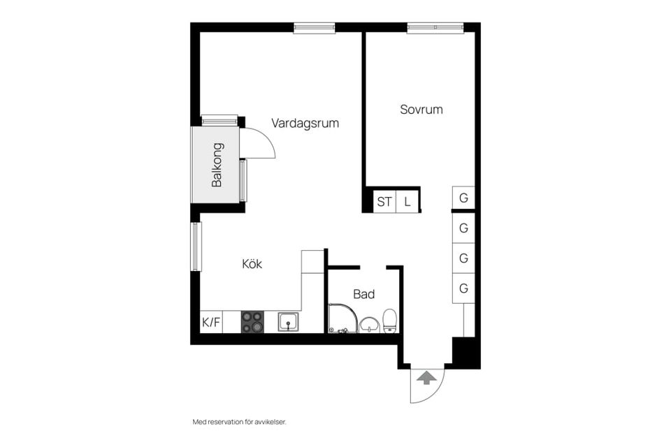 Bostadsrätt, Engelbrektsgatan 76, Centralt/Öster, Örebro