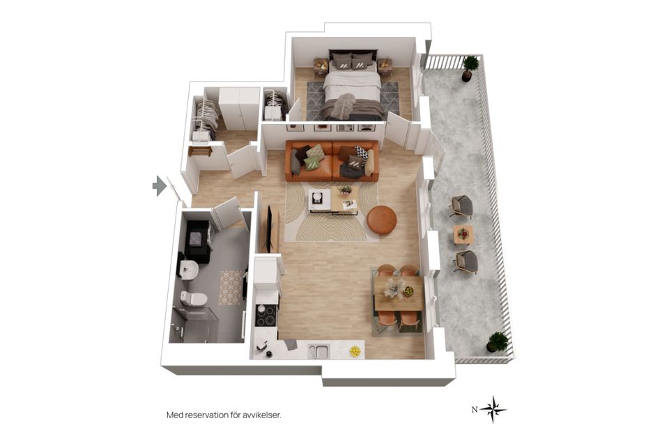 Bostadsrätt, Cv-Gatan 105, Slussen, Örebro