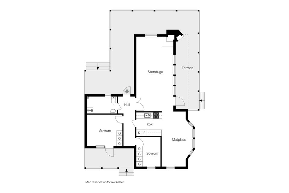 Villa, Kallövägen 9, Kallön, Sundsvall