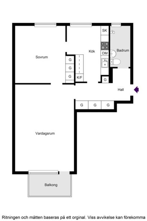 Bostadsrätt, Doktor Widerströms Gata 32, Fruängen, Stockholm