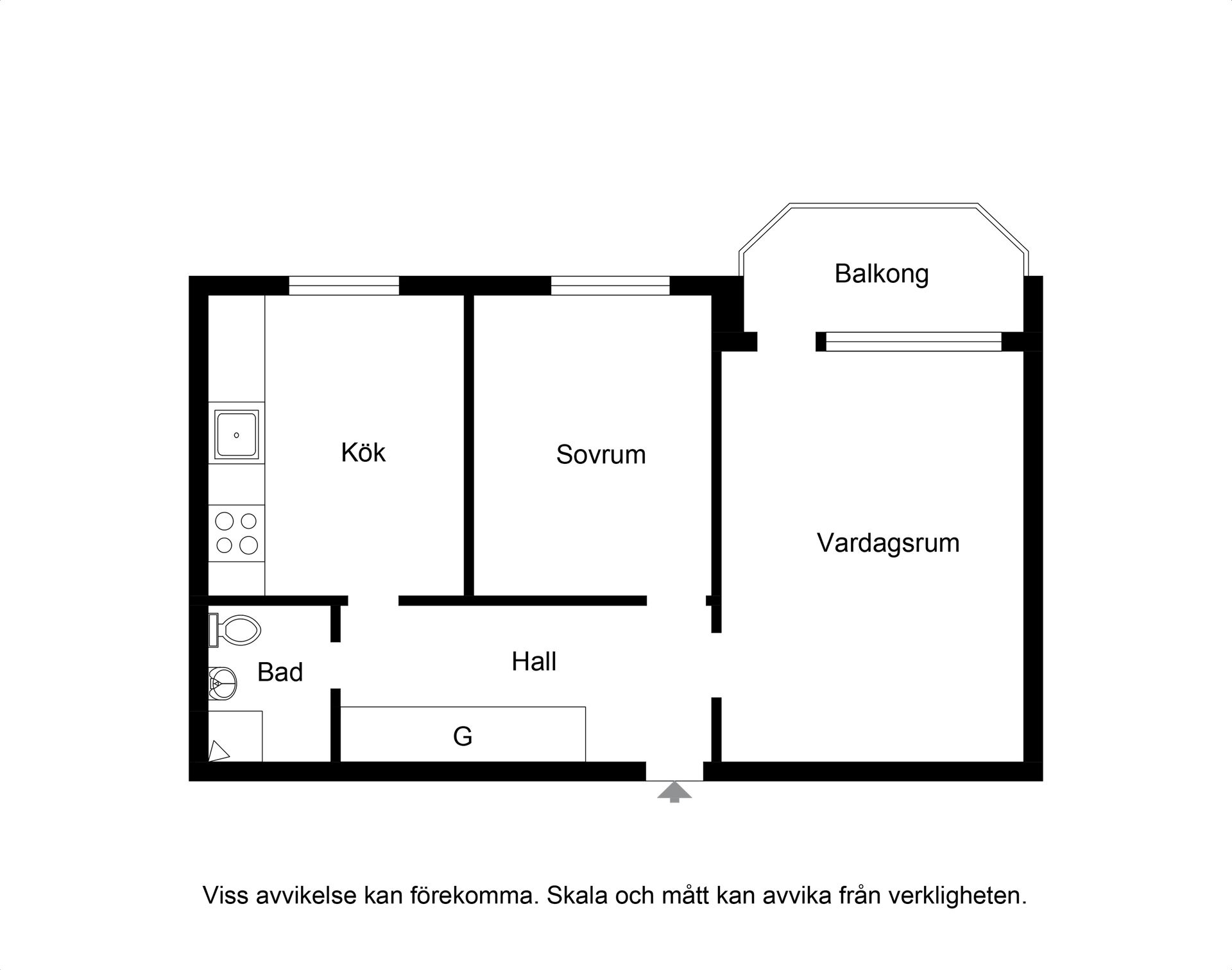 Bostadsrätt, Kronetorpsgatan 74A, Segevång, Malmö