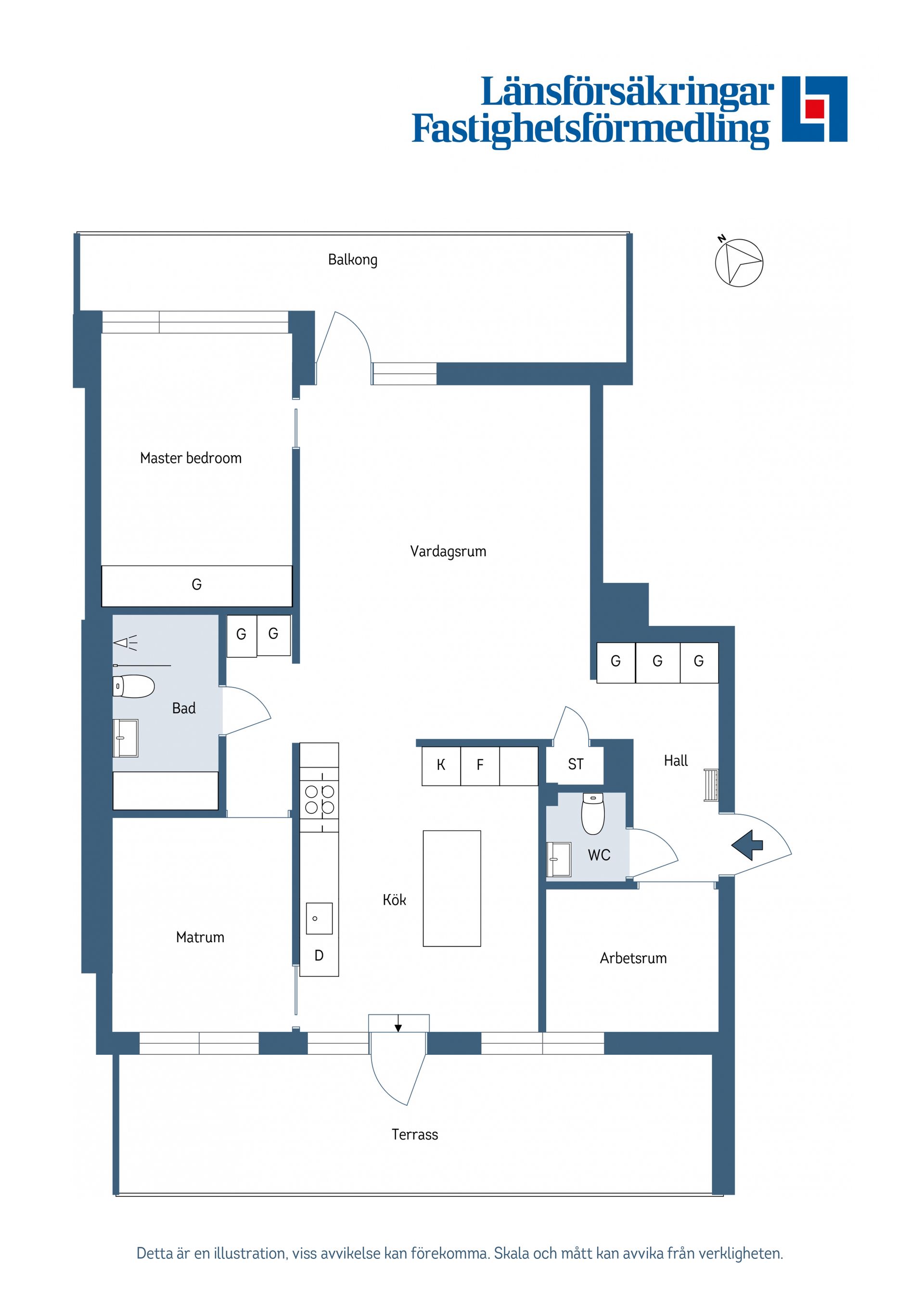 Bostadsrätt, Tre kronors väg 35, Kvarnholmen, Nacka