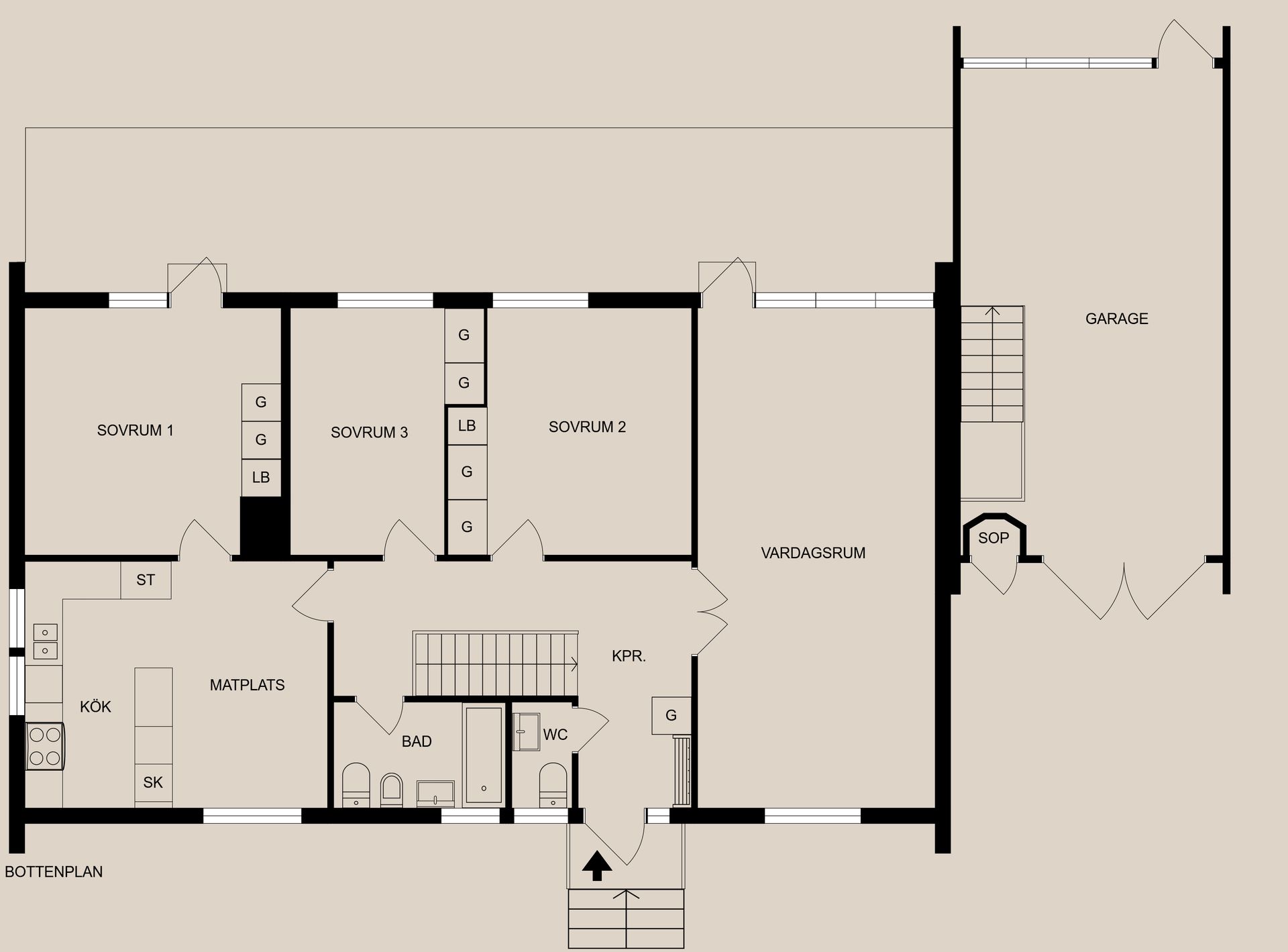 Villa, Lövängsvägen 89, Norrköping