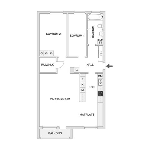 Bostadsrätt, Huggarvägen 47, MP, Västerhaninge Ribby, Haninge