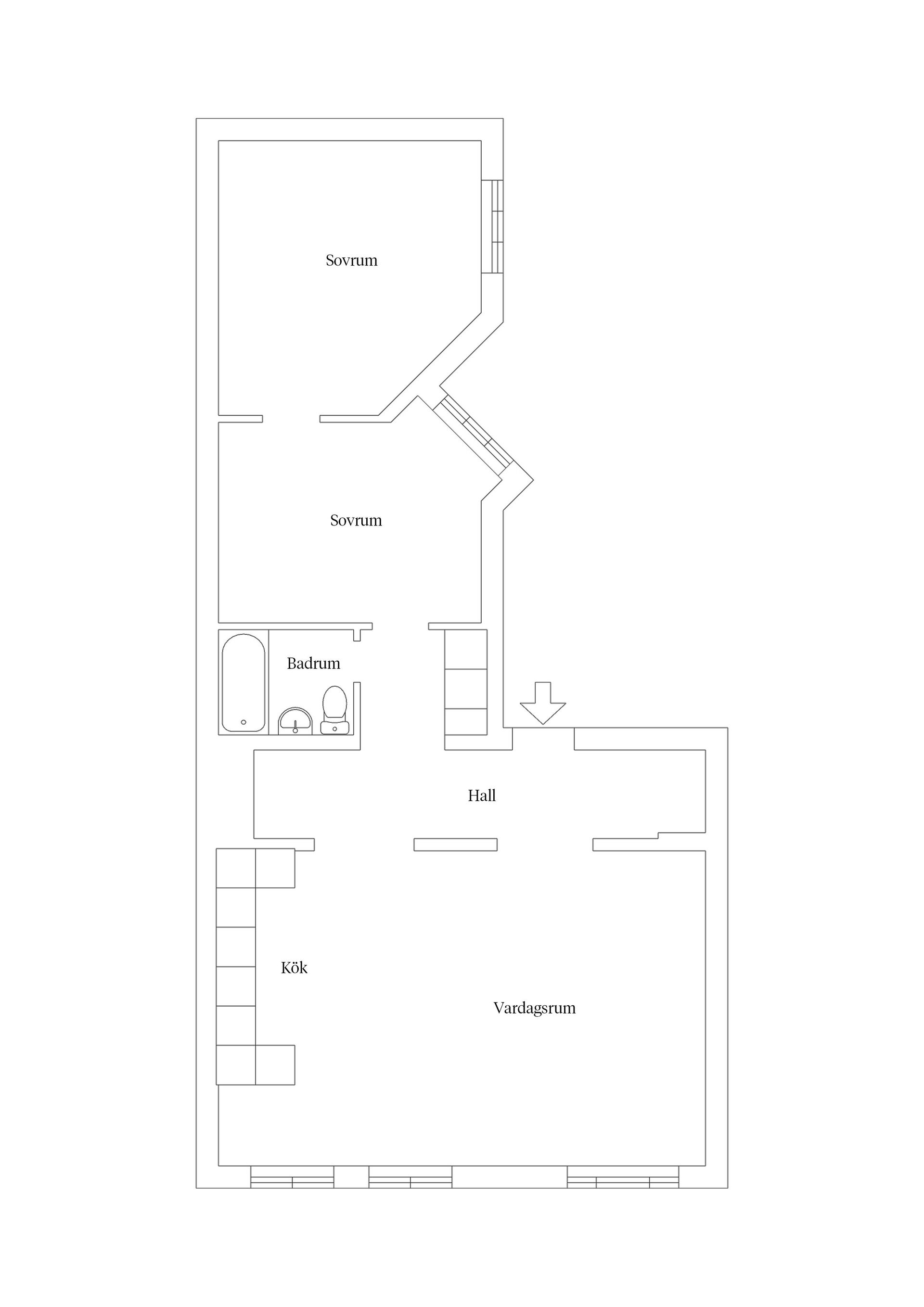 Bostadsrätt, Grynbodgatan 15E, Gamla Väster, Malmö