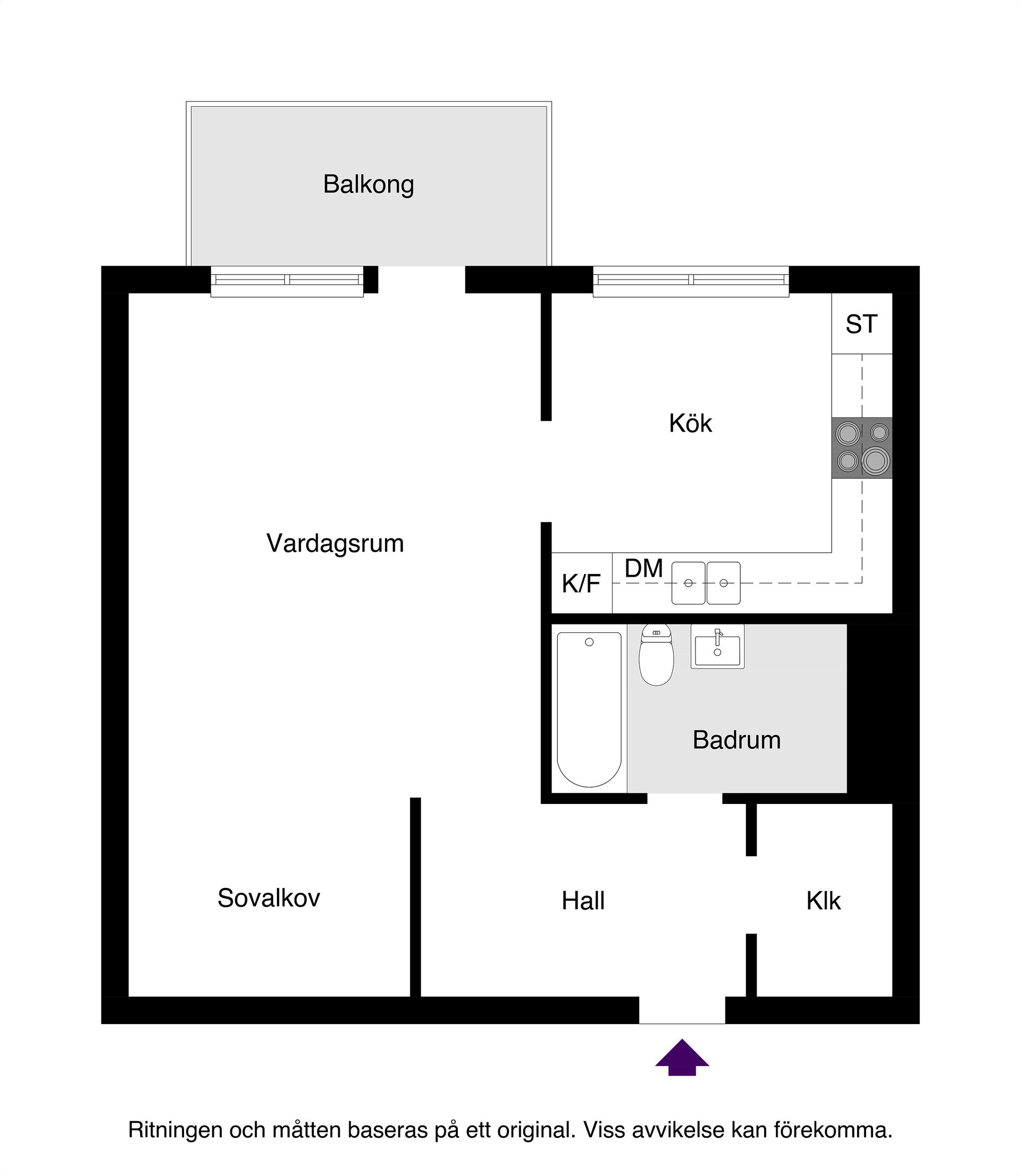Bostadsrätt, Malma backe 3F, Valsätra- Malma Backe, Uppsala