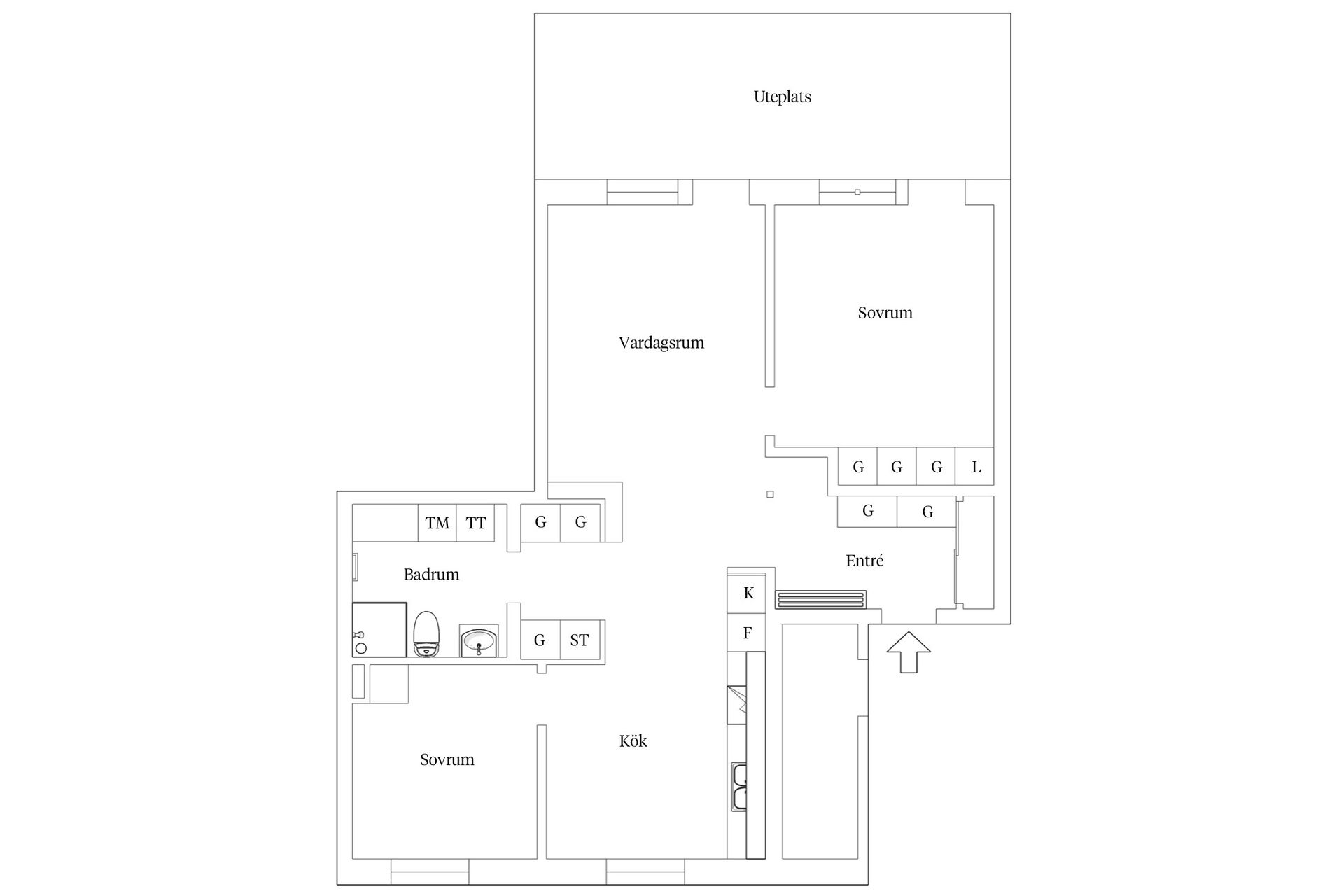 Bostadsrätt, Siegburgska vägen 4B, Falsterbo, Vellinge