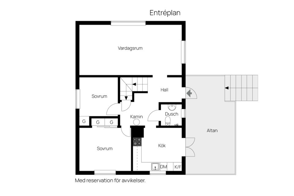 Villa, Klevavägen 5, Kungsbacka