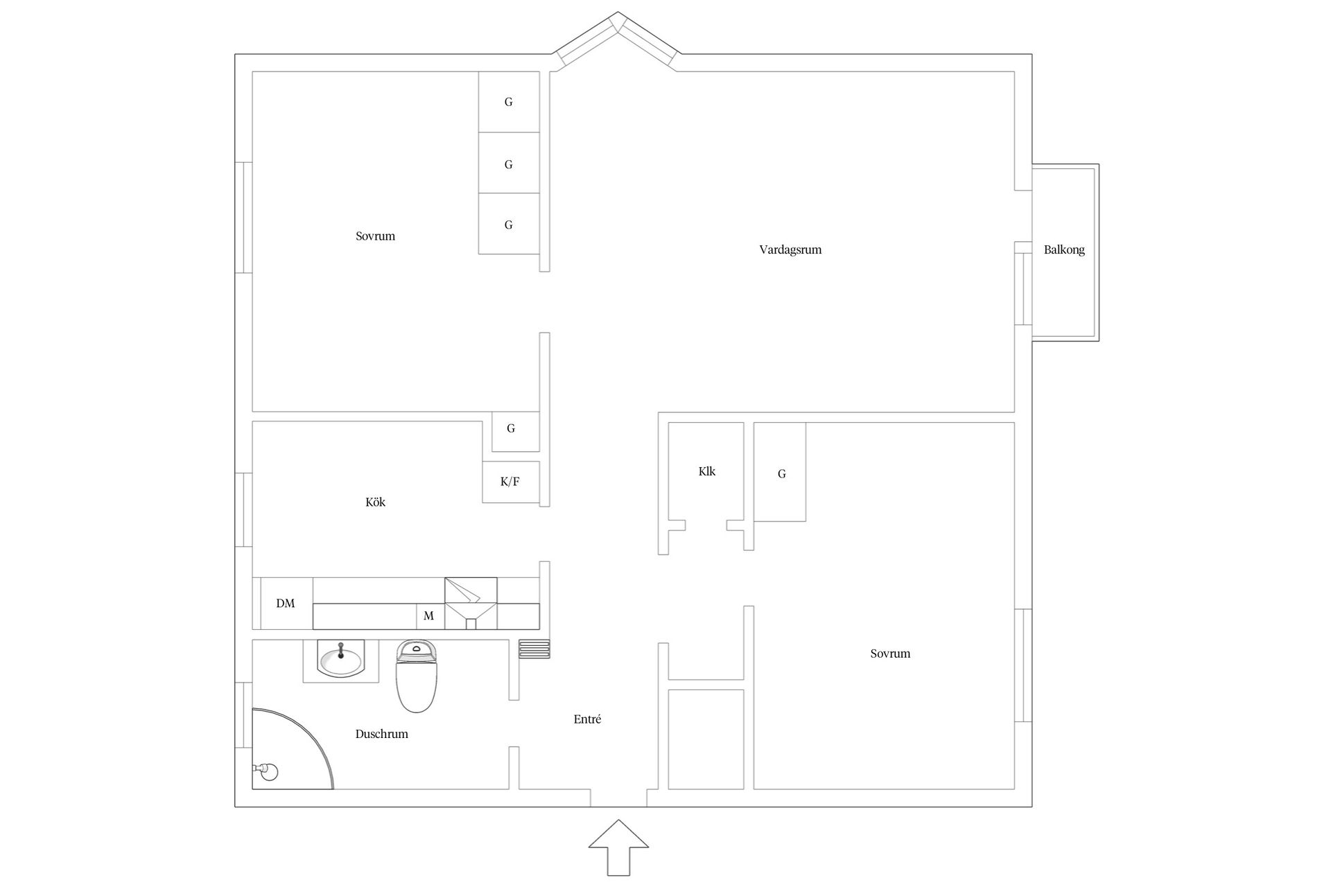 Bostadsrätt, 4:e villagatan 14, Strand, Karlstad