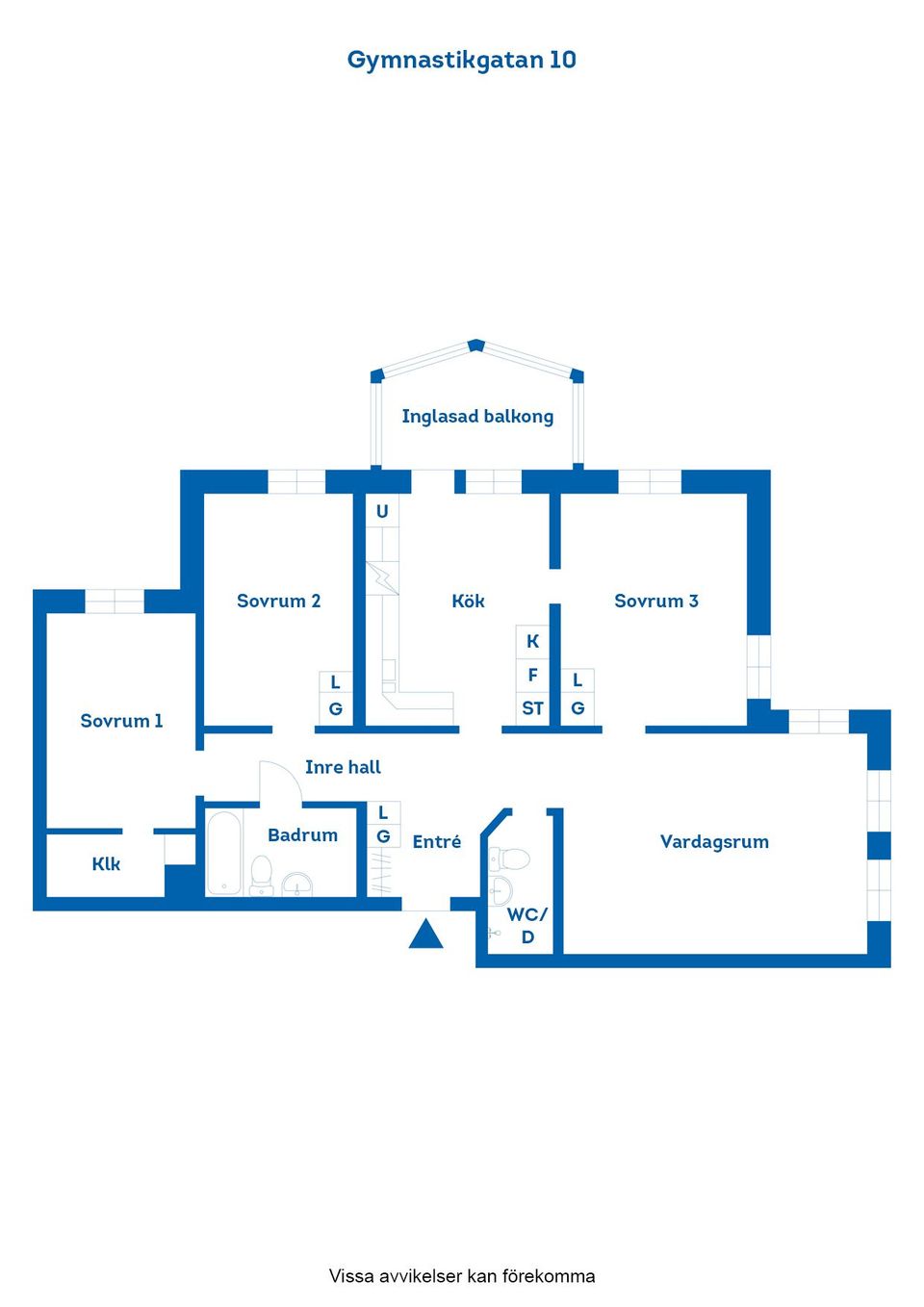 Bostadsrätt, Gymnastikgatan 10, Gamla Lasarettsområdet, Norrköping