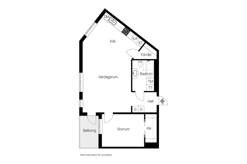 Bostadsrätt, Lilla Ågränd 4, Centralt / Norr, Örebro